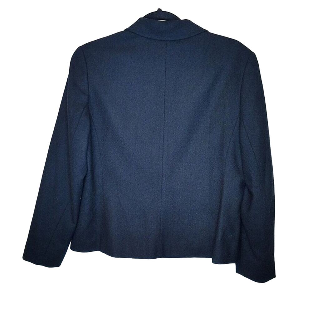 Pendleton Black Blazer One Button Closure Pure Vi… - image 4